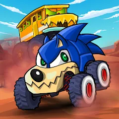 Car Eats Car Multiplayer Race (Кар Итс Кар) [МОД Меню] APK Android