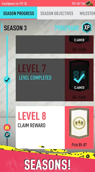 Pack Opener for FUT 20 by SMOQ (Пак открыватель для  20 от ) [МОД Много денег] APK Android Screenshot 5