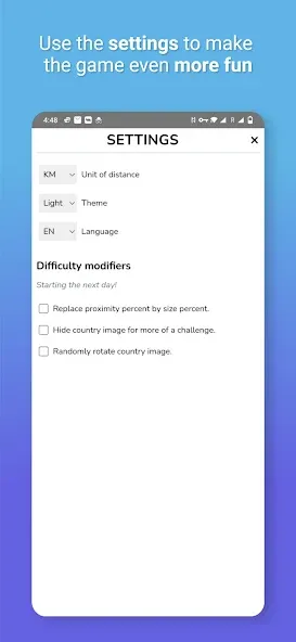 Worldle - Guess the Country (Ворлдле) [МОД Много денег] APK Android Screenshot 5