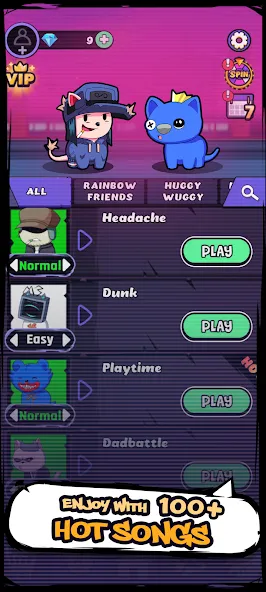 Singing Cat Concert (ФНФ Дует Пет) [МОД Mega Pack] APK Android Screenshot 5