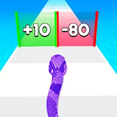 Snake Run Race・3D Running Game (Снейк Ран Рейс) [МОД Все открыто] APK Android