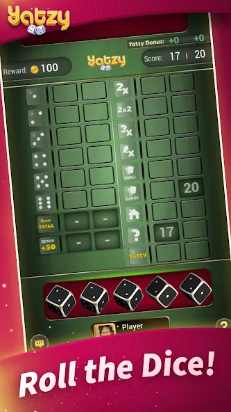 Yatzy - Offline Dice Games (Ятзи) [МОД Unlocked] APK Android Screenshot 2