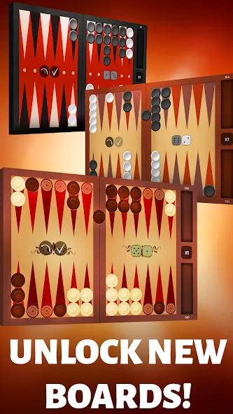 Backgammon Offline [МОД Все открыто] APK Android Screenshot 1