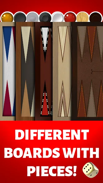 Backgammon Offline [МОД Все открыто] APK Android Screenshot 3
