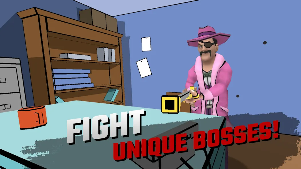 FPS Shooter game: Miss Bullet [МОД Бесконечные монеты] APK Android Screenshot 2