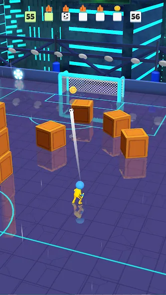 Super Goal: Fun Soccer Game (Супер Гол) [МОД Unlocked] APK Android Screenshot 5