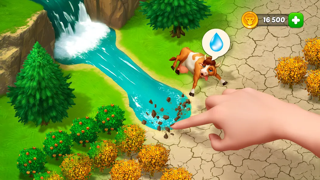 Wild West: Farm Town Build (Уайлд Вест) [МОД Unlocked] APK Android Screenshot 2