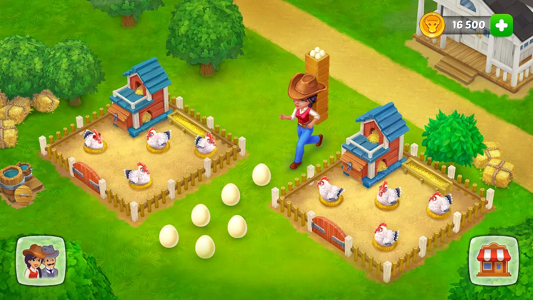 Wild West: Farm Town Build (Уайлд Вест) [МОД Unlocked] APK Android Screenshot 4