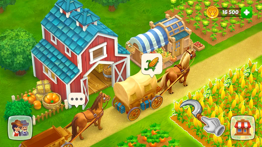 Wild West: Farm Town Build (Уайлд Вест) [МОД Unlocked] APK Android Screenshot 5