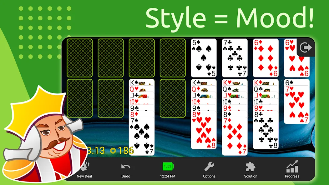 FreeCell [МОД Много денег] APK Android Screenshot 5