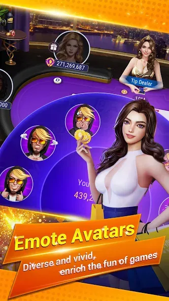 Sohoo Poker - Texas Holdem (Соху Покер) [МОД Все открыто] APK Android Screenshot 3