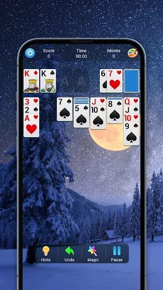 Solitaire, Klondike Card Games [МОД Много денег] APK Android Screenshot 3