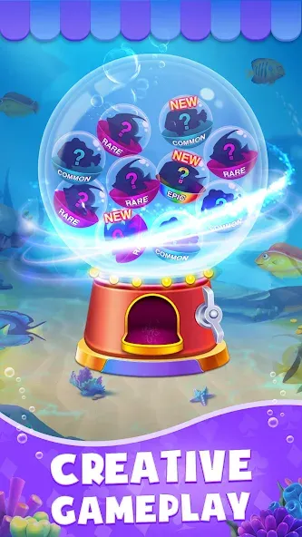 Solitaire: Fish Master (Солитер) [МОД Много денег] APK Android Screenshot 4