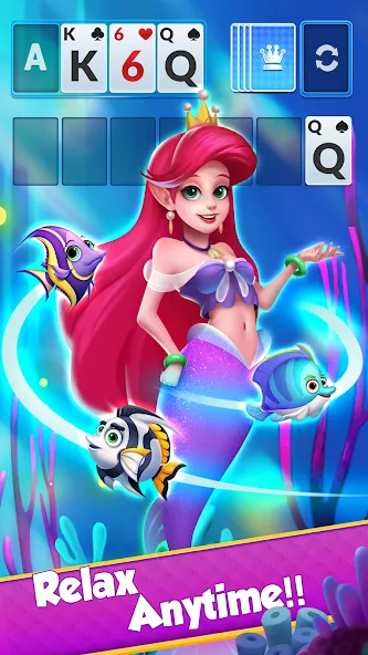 Solitaire - Klondike Card Game (Солитер) [МОД Бесконечные монеты] APK Android Screenshot 2