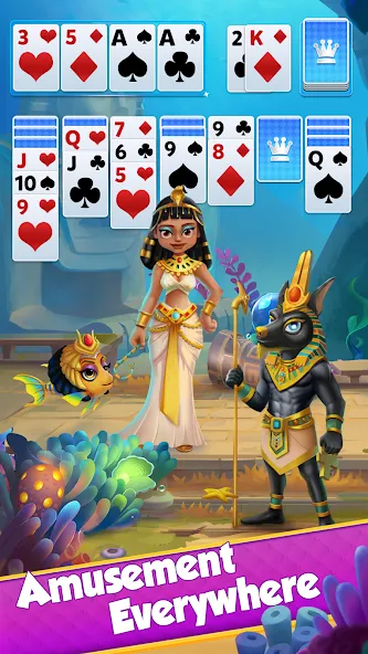 Solitaire - Klondike Card Game (Солитер) [МОД Бесконечные монеты] APK Android Screenshot 4