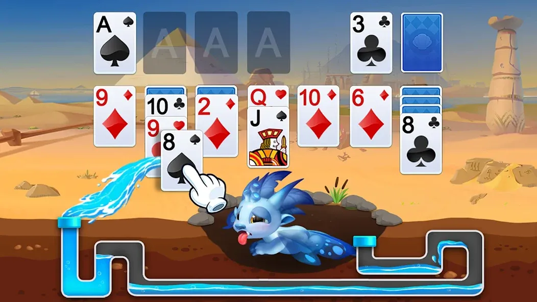 Solitaire Dragons [МОД Mega Pack] APK Android Screenshot 1
