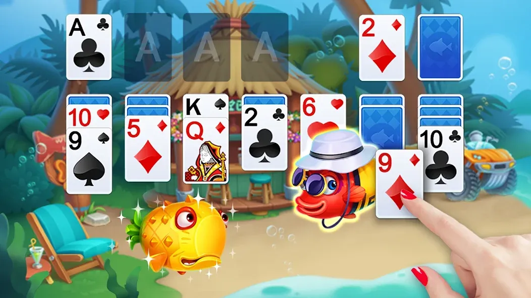 Solitaire [МОД Mega Pack] APK Android Screenshot 1