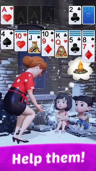 Solitaire: Card Games [МОД Бесконечные монеты] APK Android Screenshot 4