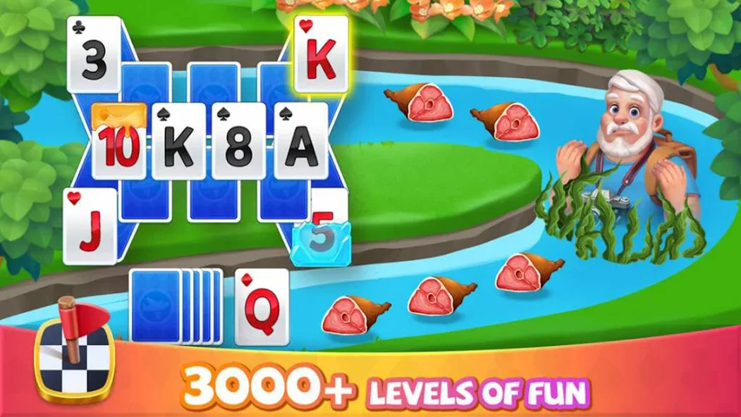 Solitaire Good Times (Солитер Гуд Таймс) [МОД Все открыто] APK Android Screenshot 2