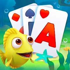 Solitaire TriPeaks Fish (Солитер ТриПикс Рыбка) [МОД Меню] APK Android