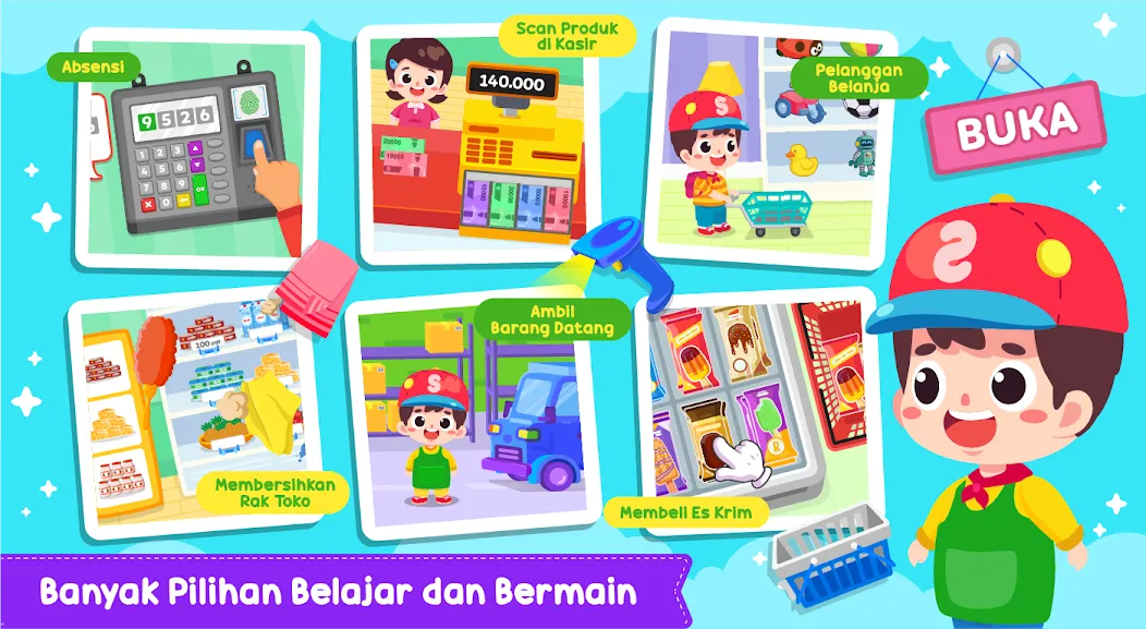Supermarket Dunia Secil (Супермаркет Дуния Сечиль) [МОД Меню] APK Android Screenshot 1