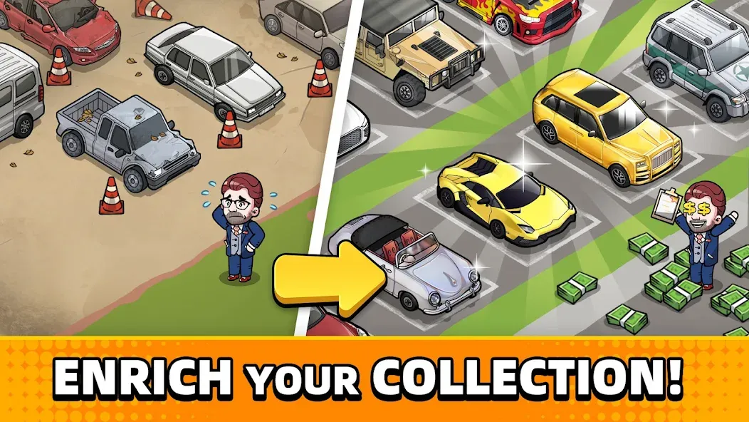 Used Car Tycoon Game (Юзед Кар Тайкун Гейм) [МОД Mega Pack] APK Android Screenshot 5