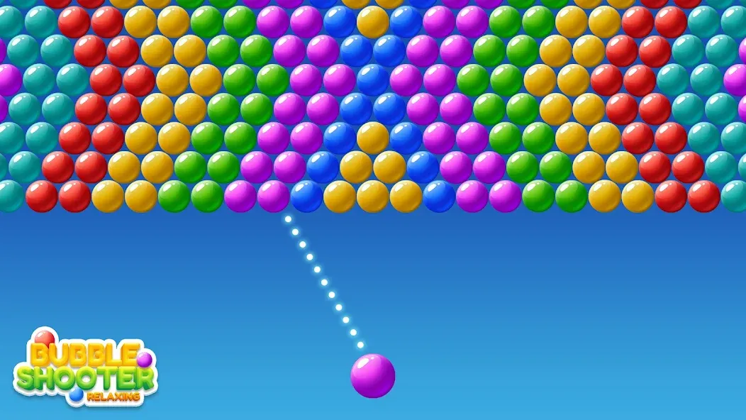 Bubble Shooter Relaxing (Бабл Шутер Релаксинг) [МОД Все открыто] APK Android Screenshot 2
