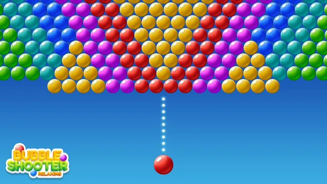 Bubble Shooter Relaxing (Бабл Шутер Релаксинг) [МОД Все открыто] APK Android Screenshot 3