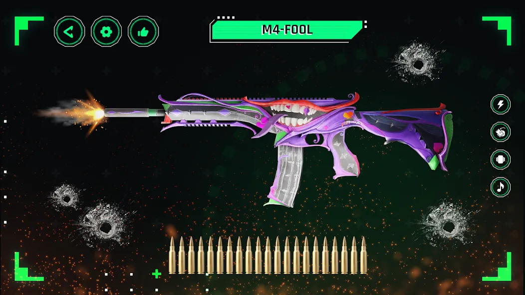 WeShots: Gun Sounds - Gun Shot (Уишотс) [МОД Бесконечные монеты] APK Android Screenshot 1