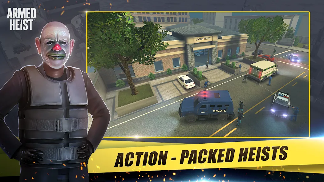 Armed Heist: Shooting gun game (Армед Хейст) [МОД Меню] APK Android Screenshot 1