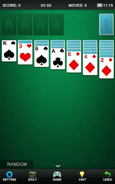 Solitaire! Classic Card Games [МОД Много денег] APK Android Screenshot 1