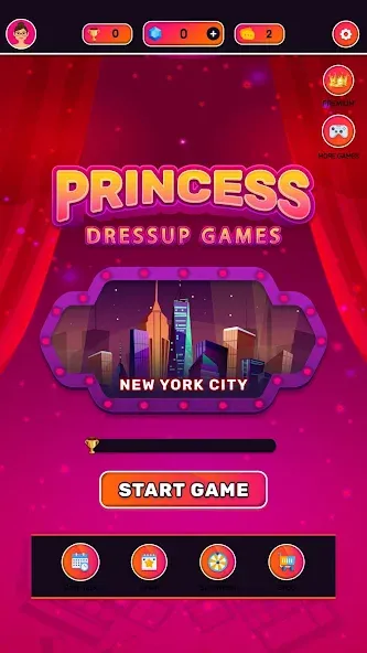 Princess Makeup Dressup Salon (Принцесса Мейкап Дрессап Салон) [МОД Premium] APK Android Screenshot 2