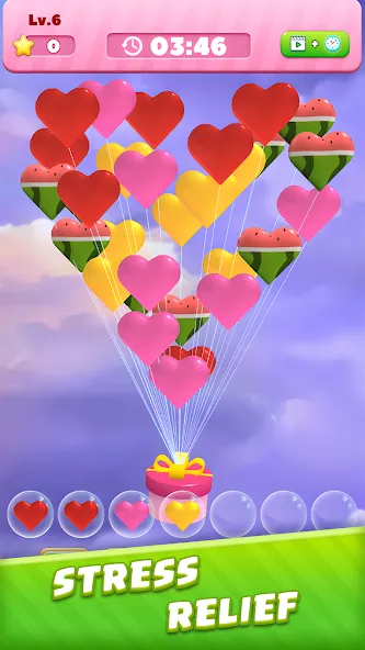 Bubble Burst：Match 3D [МОД Бесконечные монеты] APK Android Screenshot 5