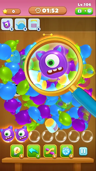 Match Triple Balloon (Матч Тройной Шарик) [МОД Mega Pack] APK Android Screenshot 3