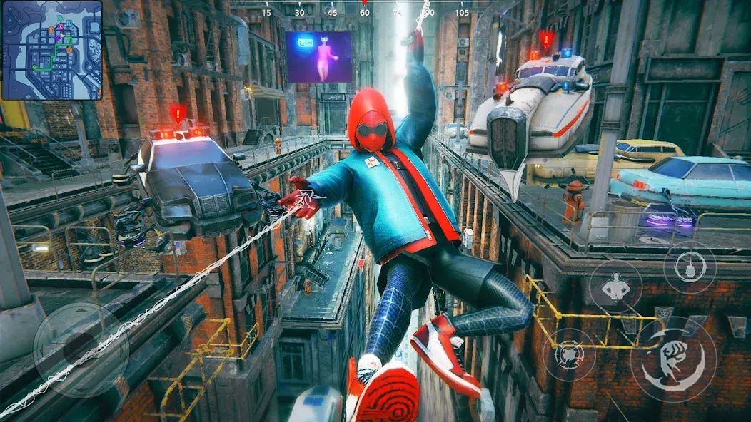 Super city Hero:Spider Game (Супер город Герой) [МОД Mega Pack] APK Android Screenshot 4