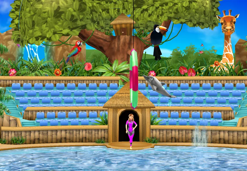 My Dolphin Show (Май Долфин Шоу) [МОД Много денег] APK Android Screenshot 1