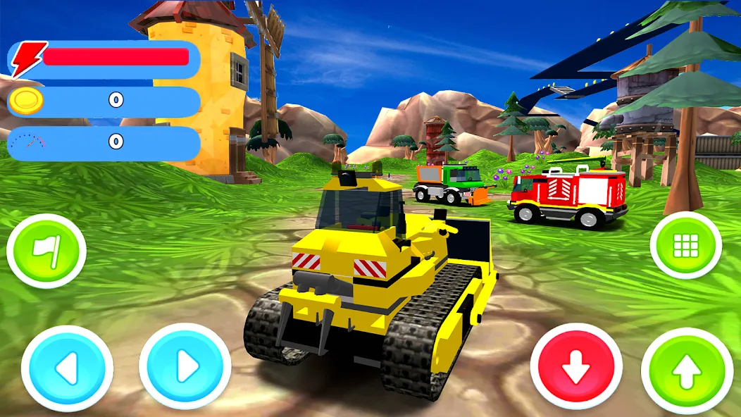 Toy Truck Drive [МОД Unlocked] APK Android Screenshot 1