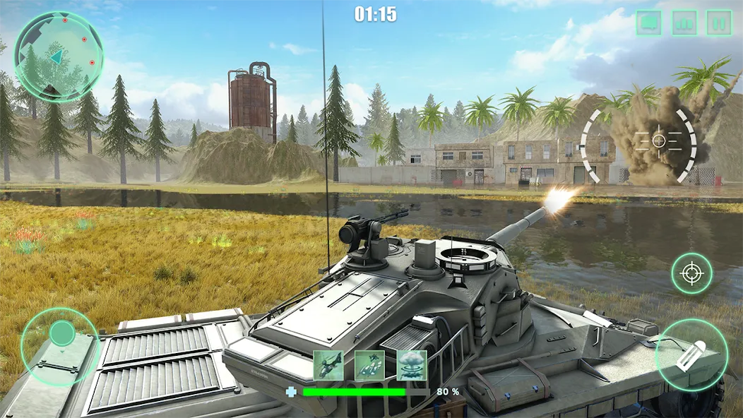 World Tanks War: Offline Games (Танковые военные машины Блиц) [МОД Бесконечные монеты] APK Android Screenshot 5