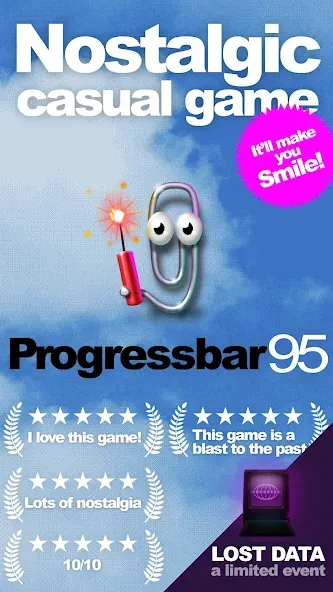 Progressbar95 - nostalgic game (Прогрессбар95) [МОД Unlocked] APK Android Screenshot 1