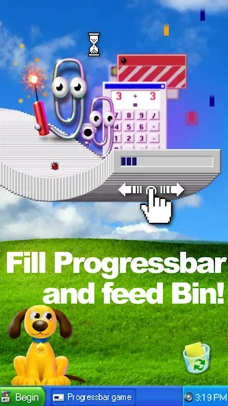 Progressbar95 - nostalgic game (Прогрессбар95) [МОД Unlocked] APK Android Screenshot 2