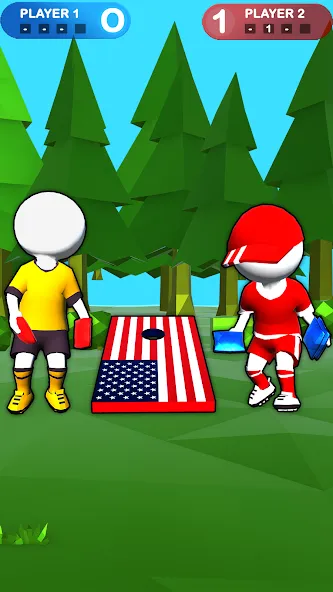 Cornhole League - Board Games (Корнхол Лига) [МОД Меню] APK Android Screenshot 1