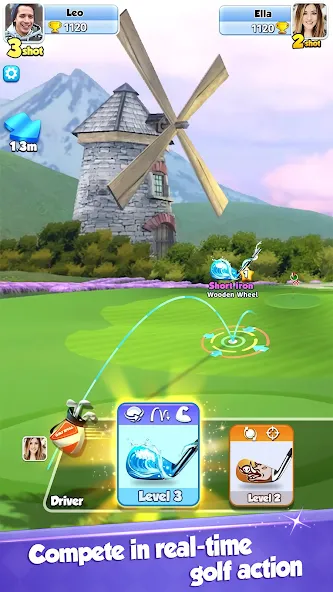 Golf Rival - Multiplayer Game (Гольф Ривал) [МОД Меню] APK Android Screenshot 2