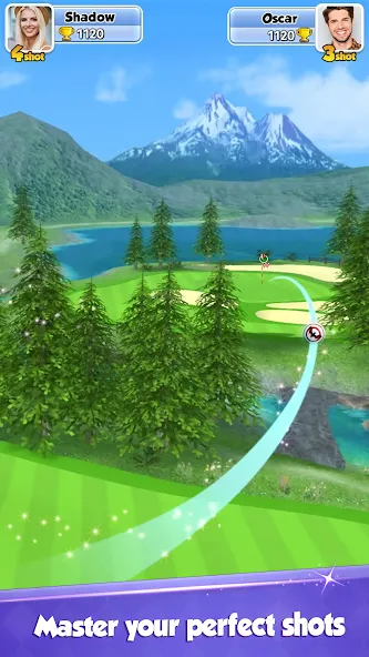Golf Rival - Multiplayer Game (Гольф Ривал) [МОД Меню] APK Android Screenshot 3