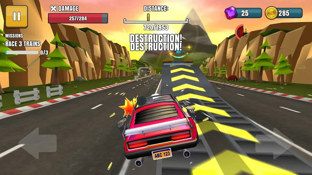 Faily Brakes 2: Car Crash Game (Фэйли Брейкс 2) [МОД Бесконечные монеты] APK Android Screenshot 2