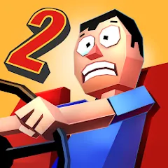 Faily Brakes 2: Car Crash Game (Фэйли Брейкс 2) [МОД Бесконечные монеты] APK Android