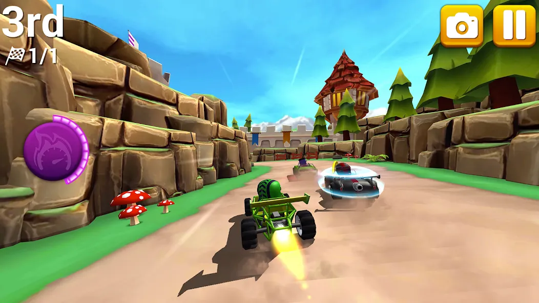 Rev Heads Rally (Рев Хедс Ралли) [МОД Меню] APK Android Screenshot 4