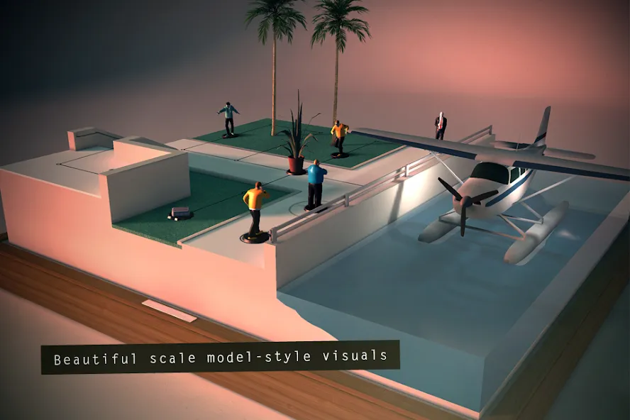 Hitman GO (Хитман ГО) [МОД Все открыто] APK Android Screenshot 5