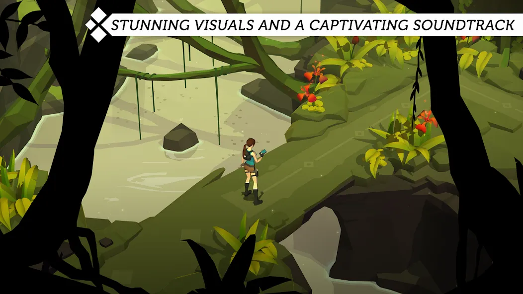 Lara Croft GO (Лара Крофт ГО) [МОД Mega Pack] APK Android Screenshot 3