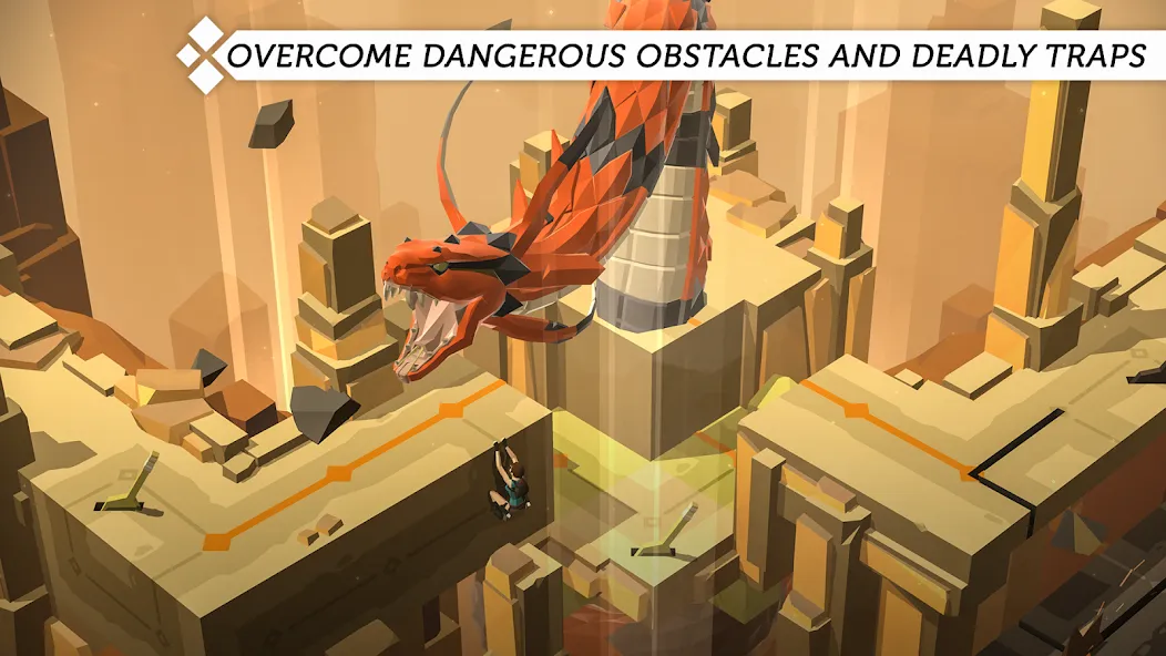 Lara Croft GO (Лара Крофт ГО) [МОД Mega Pack] APK Android Screenshot 4