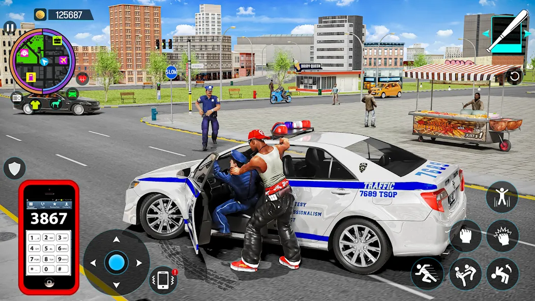 Gangster Mafia City Crime Game [МОД Mega Pack] APK Android Screenshot 3